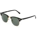 Produktbild: Ray-Ban RB 3016 CLUBMASTER Unisex-Sonnenbrille Vollrand Quadratisch Acetat-Gestell, schwarz