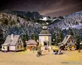 Produktbild: Vollmer 47613 Weihnachtsdorf mit LED-Beleuchtung 1:160 Spur N Neu