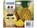 Produktbild: EPSON XP3200 XP4200 Multipack Ananas, 604, 4-farbig Tintenpatrone Gelb, magenta, cyan, schwarz (C13T10G64010)