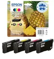 Produktbild: Epson Orginal 604 Tinte Ananas Multipack 4-farbig Standard, XP-2200 XP-2205 XP-3200 XP-4205 WF2910DWF WF2930DWF WF2950DWF, ReadyPrint Flex-Tintentarife