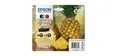 Produktbild: Epson C13T10G64010 Ananas CMYK Tintenpatrone (3-tlg., Viererpack)