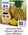 Produktbild: Original Epson 604 Patronen 640XL Multipack Ananas SET Tinte Druckerpatronen OVP