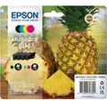 Produktbild: Tinte Epson 604 Multipack schwarz/cyan/magenta/gelb C13T10G64010 bis 130 Seiten