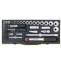 Produktbild: PROXXON 23040 Komplett-Steckschlüsselsatz 1/4 