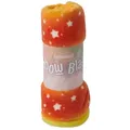 Produktbild: Kinderdecke Kuschel 150x180cm, Lumaland, Coral-Fleece orange 100 cm x 75 cm