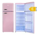 Produktbild: Retro Kühl-Gefrierkombination pink 144x55x61,5cm  206l KGC15636P