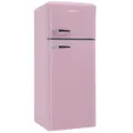 Produktbild: Amica - KGC 15636 P - Kühl-Gefrierkombination - Retro Design - Cupcake Pink