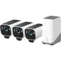 Produktbild: eufyCam S3 Pro 3er-Pack + HomeBase 3