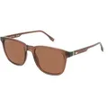 Produktbild: Lacoste L6029S Unisex-Sonnenbrille Vollrand Quadratisch Kunststoff-Gestell, braun