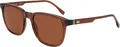 Produktbild: LACOSTE L6029S 210 TRANSPARENT BROWN 53/19/145 MALE Sonnenbrillen