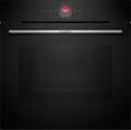 Produktbild: BOSCH Einbaubackofen Serie 8 HBG7221B2, mit Teleskopauszug nachrüstbar, Hydrolyse, Air Fry für knusprige Lebensmittel & Reinigungsunterstützung