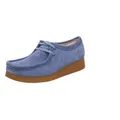 Produktbild: Clarks Damen Wallabeeevo Basket, Blue Suede, 37 EU