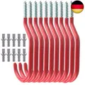 Produktbild: TooTaci Fahrradhaken,10 Stück Fahrrad Haken Deckenhalterung,Deckehaken
