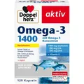 Produktbild: Doppelherz Omega-3 1.400 Kapseln 120 St