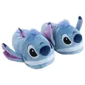 Produktbild: Cerda Disney Stitch Pantoffeln – weiche Hausschuhe mit 3D-Kopf Pantoffel blau 40-41 EU