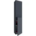 Produktbild: Mid.you Hochschrank VCM Lendas, Anthrazit, Holzwerkstoff, 2 Fächer, 32.6x150x21.7 cm, hängend, Badezimmer, Badezimmerschränke, Hochschränke