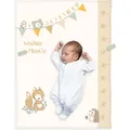 Produktbild: Babybest Waldfreunde Meilenstein Soft-Peachdecke (170 x 170 cm) (38922425)