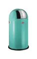 Produktbild: WESCO Abfallsammler 175831-54 PUSHBOY in TÜRKIS mit 50 Liter Volumen und Klap...