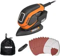 Produktbild: WORX WX648 Schleifer 65W, 230V – Ergonomischer Handschleifer zum Schleifen