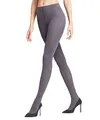 Produktbild: FALKE Damen Pure Matt 50 DEN Strumpfhose halb blickdicht matt reißfest druckfreier Komfortbund Feinstrumpfhose verstärkte Fußspitze feiner Naht feines weiches Material 1 Stück, Grau (Platinum 3903), S-M
