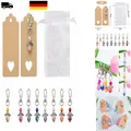 Produktbild: Schutzengel Anhänger Set 32 Stück Organza Beutel Geschenkset