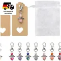 Produktbild: Schutzengel Anhänger Set 32 Stück Organza Beutel Geschenkset