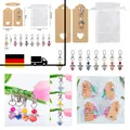 Produktbild: Schutzengel Anhänger Set 32 Stück Organza Beutel Geschenk
