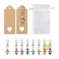 Produktbild: Schutzengel Anhänger Set 32 Stück Bunt Organza Beutel Geschenk