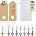 Produktbild: Schutzengel Anhänger Set 32 Stück Organza Beutel Geschenk