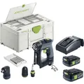 Produktbild: FESTOOL Akku-Bohrschrauber CXS 12 2,5-Set 12 Volt / 2,5 Ah (IEC) Li-Ion