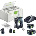 Produktbild: Festool Akku-Bohrschrauber CXS 12 2,5-Set inkl. 2x 2,5 Ah Akku und Ladegerät