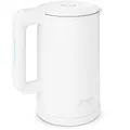 Produktbild: Balter Wasserkocher Edelstahl WK-4, 1,7 Liter, elektrischer Wasserkocher, Doppelwand Design, BPA frei, LED, Teekocher Kompakt, leise (Weiß)