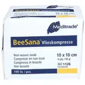 Produktbild: Vlieskompressen 10x10 cm unsteril 4fach 40g
