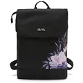 Produktbild: Ela Mo Rucksack Damen - Daypack schön u. durchdacht - Laptop Rucksäcke für Frauen - Anti Diebstahl Tasche für Schule, Uni, Business (Beauty in Darkness)