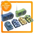 Produktbild: Ferngesteuerter Mini RC Panzer R/C Modellbau Tiger Schussfunktion, Sound & Licht