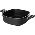 Produktbild: WOLL Gussbräter viereckig  ¦ schwarz ¦ Aluminium-Guss ¦ Maße (cm): H: 10  Ø: 28.0