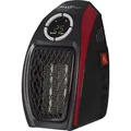 Produktbild: MAXXMEE Mini-Heizung mit Standfuß - 500W - schwarz/rot - Schwarz/Rot
