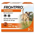 Produktbild: FRONTPRO Kautablette Hunde 4-10kg 3 St