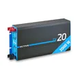 Produktbild: ECTIVE - Wechselrichter 12V auf 230V CSI 20-2000W Reine Sinuswelle - Offgrid-Spannungswandler DC/AC Strom mit USB, Überlast- & Überhitzungsschutz, NSV & USV Funktion und Batterieladefunktion bis 20A