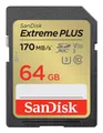 Produktbild: SanDisk Extreme PLUS Speicherkarte 64 GB