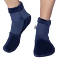 Produktbild: ICEHOF Kühlsocken mit 4 Kühlakkus - Sanfter Stoff / 1 Paar mit Kühlpads Gel Kältetherapie für Füße Zehen bei Chemo-Therapie Rheuma Kältesocken Chemo - Unisex Gr. S