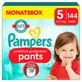Produktbild: Pampers Windeln premium protection Monatsbox Größe Gr.5 (12-17 kg) für Babys und Kleinkinder, 144 St.