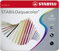 Produktbild: STABILO Aquacolor 24 Stück in der Metalldose