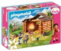 Produktbild: PLAYMOBIL 70255 Peters Ziegenstall Blockhaus Wald HEIDI Almhütte Licht SELTEN