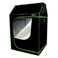 Produktbild: Zelsius Growzelt MyHomeGrow Grow Tent für Dachschräge Dachboden | Indoor Growroom | schwarz grün | Growschrank Darkroom Gewächshaus (120 x 120 x 180 cm)