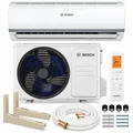 Produktbild: Klimaanlage Split 12000BTU Bosch Climate 2000i SET 35 WE Montageset Heizen WLAN