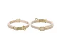 Produktbild: Flamingo Hunde-Halsband Halsband Saba beige