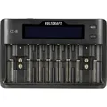 Produktbild: Voltcraft CC-8 Rundzellen-Ladegerät (1 Stk., 10340, 14500, 16340, 17500, 17650, 18490, 18500, 18650, 21700, 22650, 26500, 26650, A, Sub-C, AAA, AA, 9V Block, Ladegerät ohne Akku) (VC-10882815)