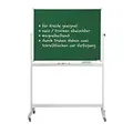 Produktbild: magnetoplan Kreidetafel Stahl Silber, grün, grau 200 x 100 cm