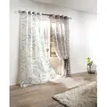 Produktbild: heine Gardine Dekostore . (2 St), Ösen, halbtransparent weiß 140 cm x 225 cm